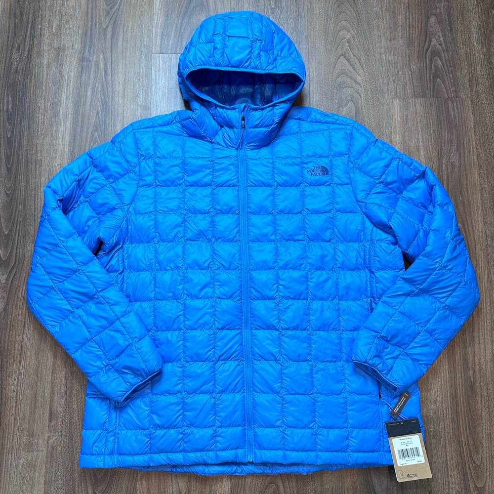 NEW The North Face TNF Thermoball Eco Full Zip Jacket Sonic Blue